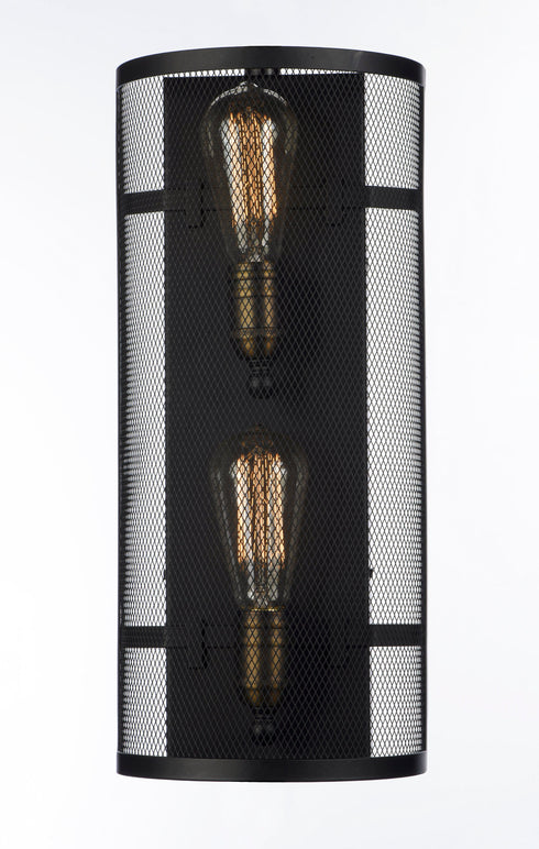 Maxim Palladium Wall Sconce Model: 20119BKNAB/BUI