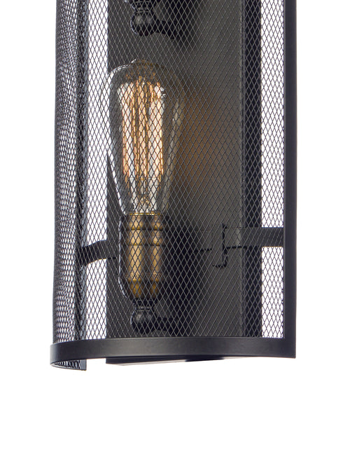 Maxim Palladium Wall Sconce Model: 20119BKNAB/BUI