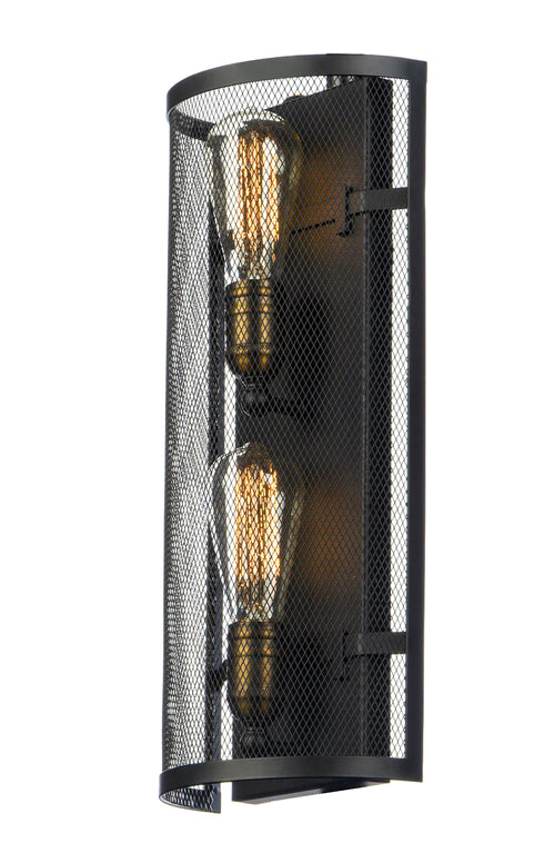 Maxim Palladium Wall Sconce Model: 20119BKNAB/BUI