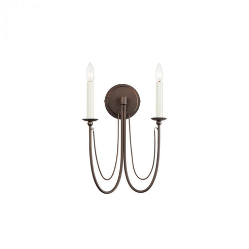 Maxim Plumette 2 Light Wall Sconce Model: 12161CHB