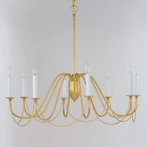 Maxim Plumette 8 Light Chandelier Model: 12168CHB