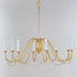 Maxim Plumette 8 Light Chandelier Model: 12168CHB