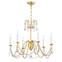 Maxim Plumette Chandelier Model: 12166CHB/CRY