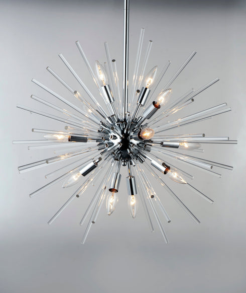 Maxim Polaris 12 Light Pendant Model: 28664CLSBR