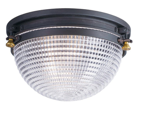 Maxim Portside 1 Light Flush Mount Model: 10180OIAB