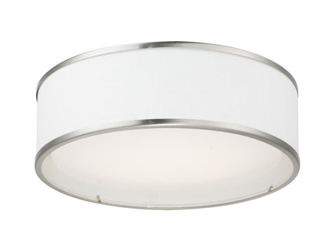 Maxim Prime 16 Inch Wide LED Flush Mount 120 277v Model: 10231OMOI