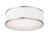Maxim Prime 16 Inch Wide LED Flush Mount 120 277v Model: 10231OMOI
