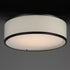 Maxim Prime 16 Inch Wide LED Flush Mount 120 277v Model: 10231OMOI