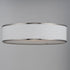 Maxim Prime 20 Inch Wide LED Flush Mount 120 277v Model: 10233OMOI