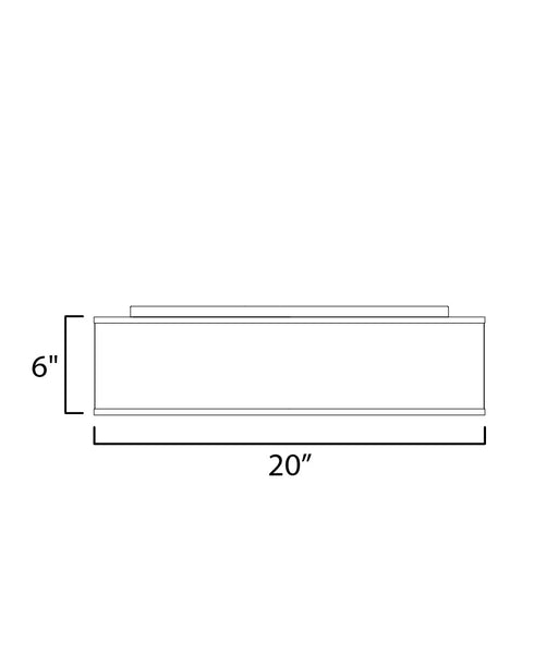 Maxim Prime Flush Mount Model: 10222GY