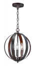 Maxim Provident 3 Light Chandelier Model: 10030BK