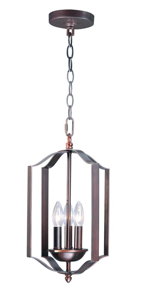 Maxim Provident 3 Light Chandelier Model: 10035BK