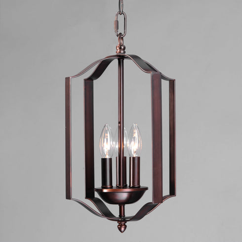 Maxim Provident 3 Light Chandelier Model: 10035BK