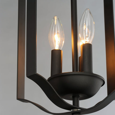 Maxim Provident 3 Light Chandelier Model: 10035BK