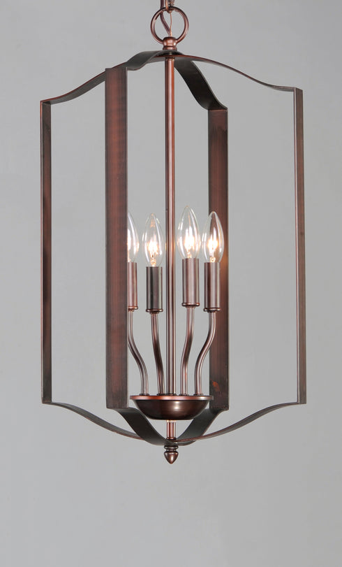Maxim Provident 4 Light Chandelier Model: 10036BK