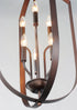 Maxim Provident 6 Light Chandelier Model: 10039BK
