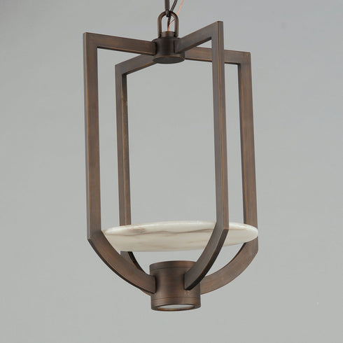 Maxim Quarry 2 Light LED Mini Pendant Model: 18204WADBZ