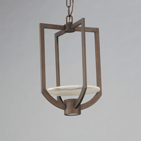 Maxim Quarry 2 Light LED Mini Pendant Model: 18204WADBZ