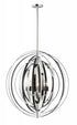 Maxim Radial 5 Light Pendant Model: 28675BKGLD