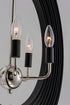 Maxim Radial 5 Light Pendant Model: 28675BKGLD