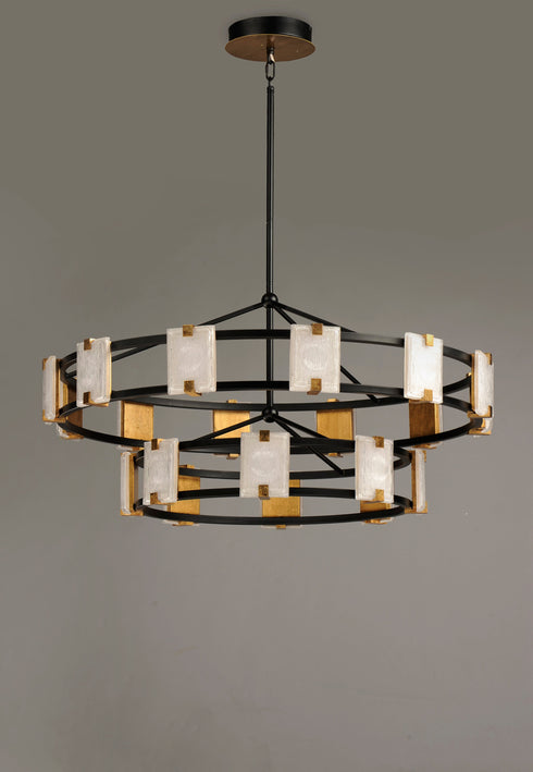 Maxim Radiant 20 Light LED Chandelier Model: 39538CYBKGL