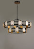 Maxim Radiant 20 Light LED Chandelier Model: 39538CYBKGL