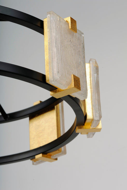 Maxim Radiant 9 Light LED Chandelier Model: 39535CYBKGL