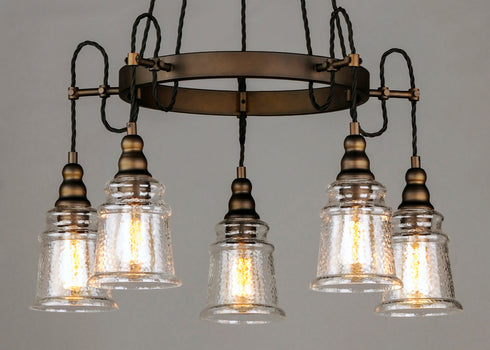 Maxim Revival 5 Light Chandelier Model: 21575HMOI