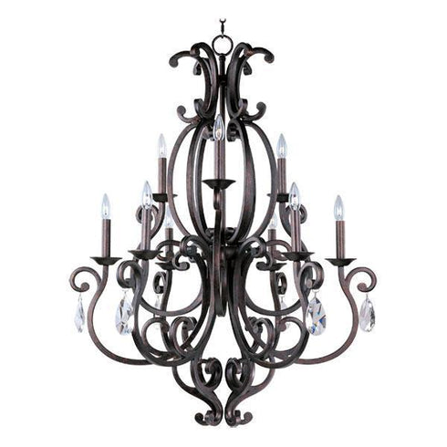 Maxim Richmond Multi Tier Chandelier Model: 31006CU/CRY083/SHD62