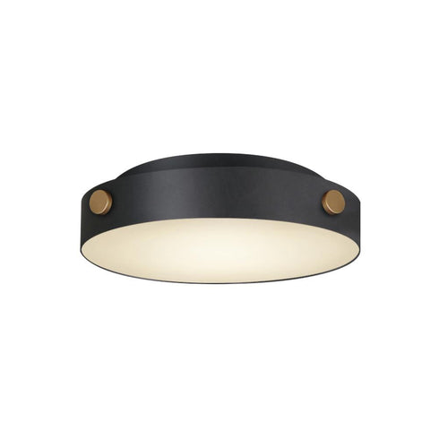 Maxim Rivet Outdoor Flush Mount Model: 42129BKAB