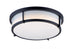 Maxim Rogue E26 Rogue 13'' 2 Light Flush Mount E26 Model: 10272WTBK