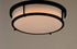 Maxim Rogue E26 Rogue 13'' 2 Light Flush Mount E26 Model: 10272WTBK