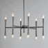 Maxim Rome Chandelier Model: 24626BK