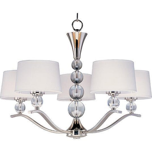 Maxim Rondo Single Tier Chandelier Model: 12755WTPN