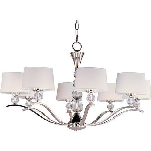 Maxim Rondo Single Tier Chandelier Model: 12758WTPN