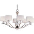 Maxim Rondo Single Tier Chandelier Model: 12758WTPN