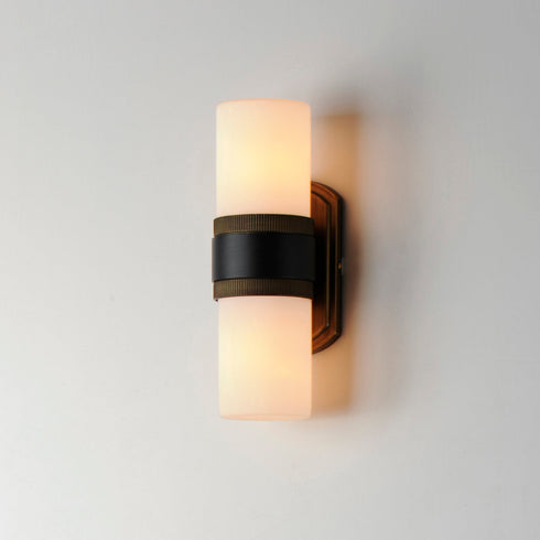 Maxim Ruffles Outdoor Wall Mount Model: 32651SWBKAB