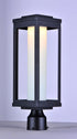 Maxim Salon LED Salon Outdoor Pos Pier Mount Model: 55900WGBK