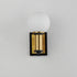 Maxim San Simeon Wall Sconce Model: 32482SWBKNAB