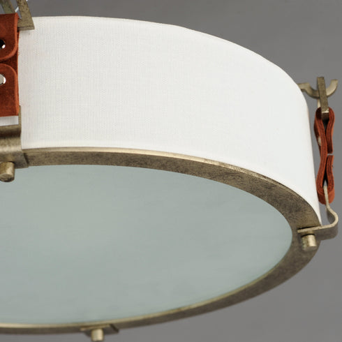 Maxim Sausalito Flush Mount Model: 16130FTWZBSD