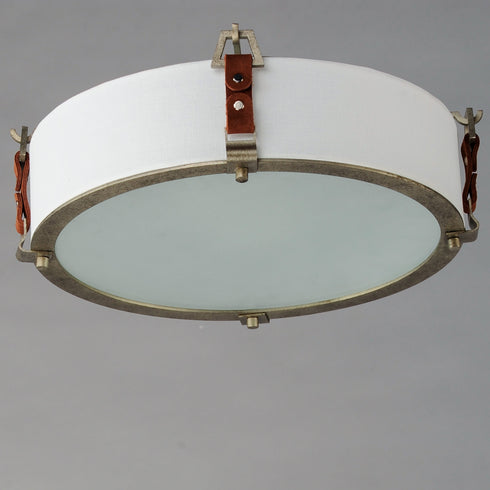 Maxim Sausalito Flush Mount Model: 16130FTWZBSD