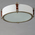 Maxim Sausalito Flush Mount Model: 16130FTWZBSD