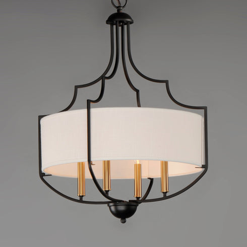Maxim Savant Chandelier Model: 25284WLBZAB