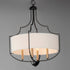 Maxim Savant Chandelier Model: 25284WLBZAB