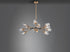 Maxim Savvy 12 Light Chandelier Model: 26347CLABBK