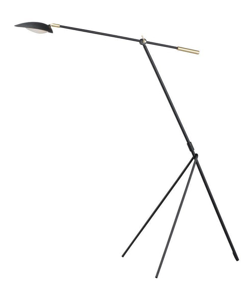 Maxim Scan Floor Lamp Model: 21694BKSBR