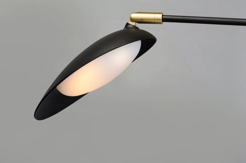 Maxim Scan Wall Sconce Model: 21692BKSBR