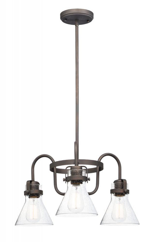 Maxim Seafarer 3 Light Chandelier Model: 26116CDPC