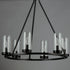 Maxim Sentinel Single Tier Chandelier Model: 25255CLBK