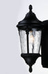 Maxim Sentry 1 Light Outdoor Wall Sconce Model: 3053WGBK